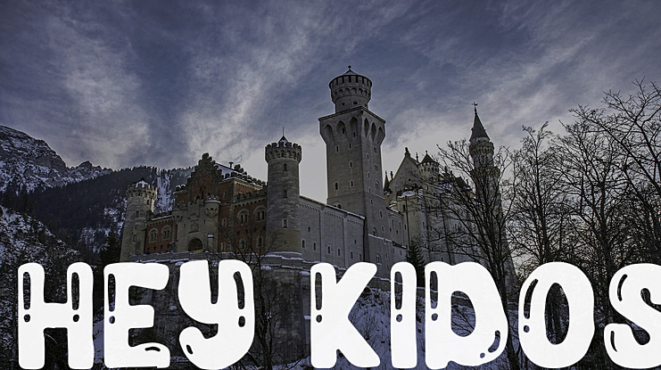Hey Kidos Font