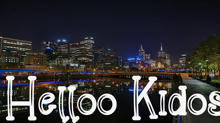 Helloo Kidos Font