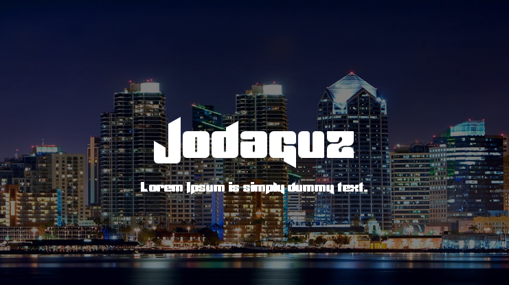 Jodaguz Font