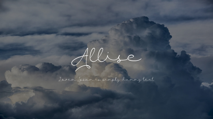 Allise Font