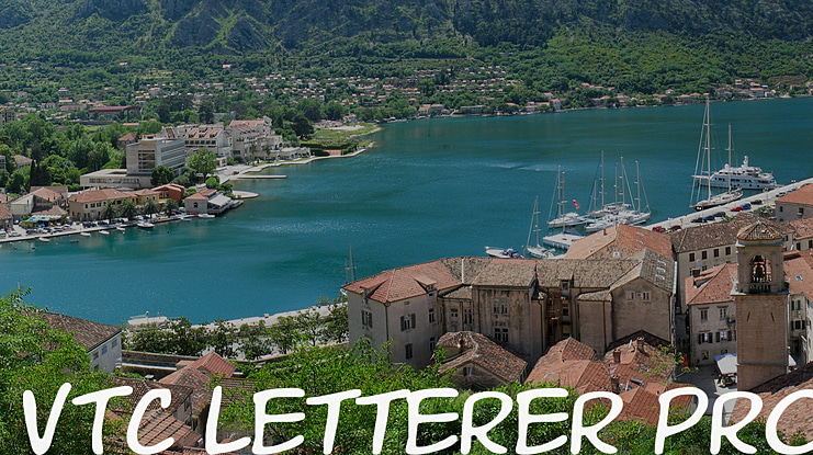 VTC Letterer Pro Font