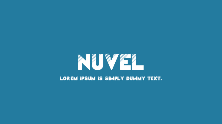 Nuvel Font
