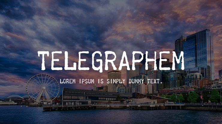 Telegraphem Font