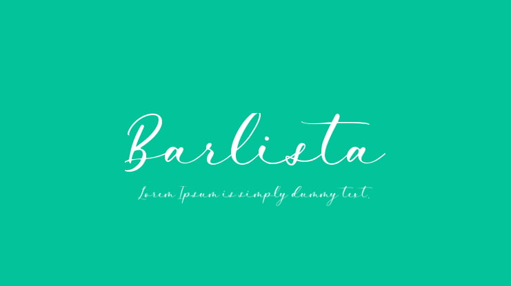 Barlista Font