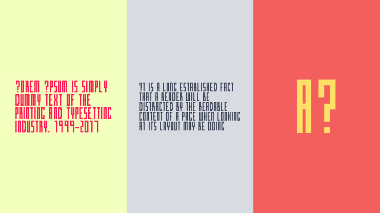 Blox Condensed Font