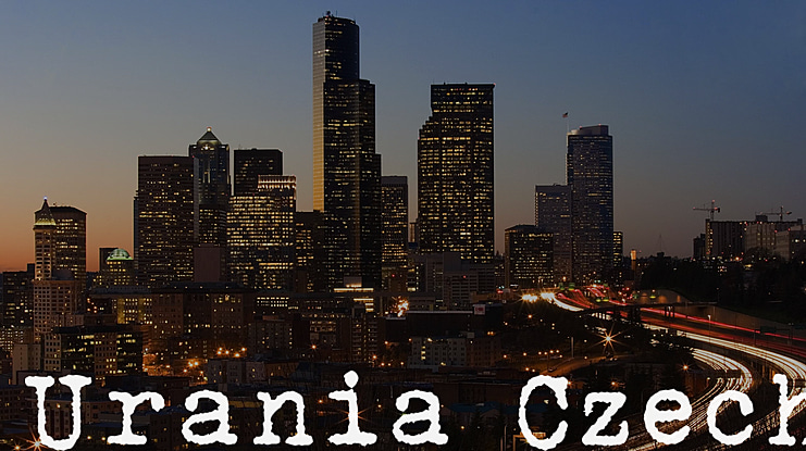 Urania Czech Font