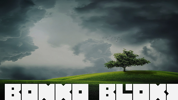 Bonko Bloks Font