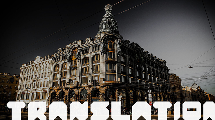 TRANSLATION Font Family