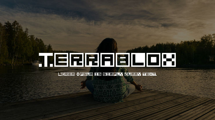 Terrablox Font