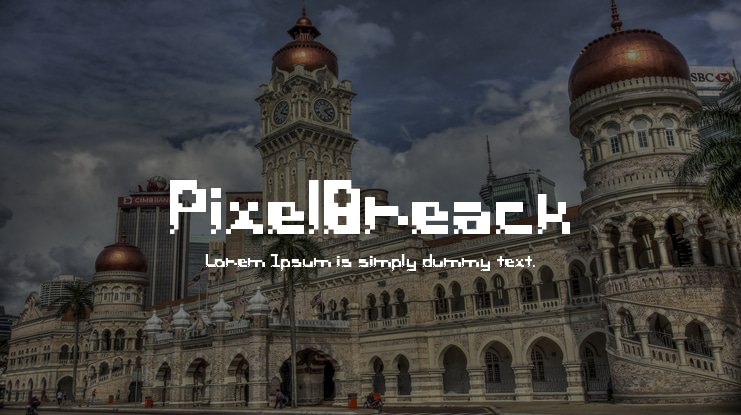 PixelBreack Font