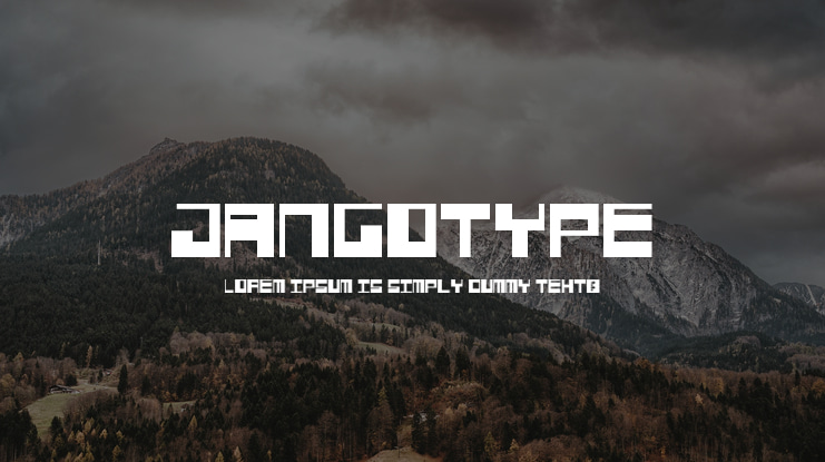 Jangotype Font