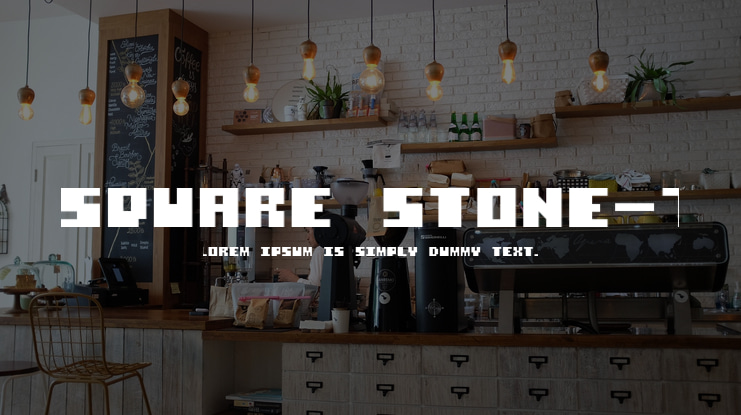 Square Stone-7 Font