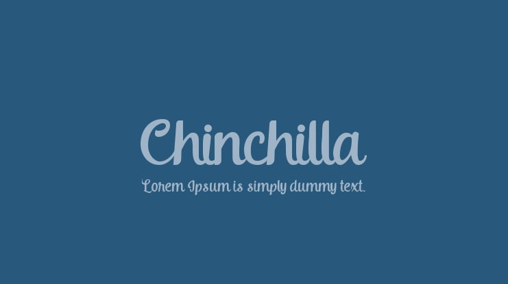 Chinchilla Font