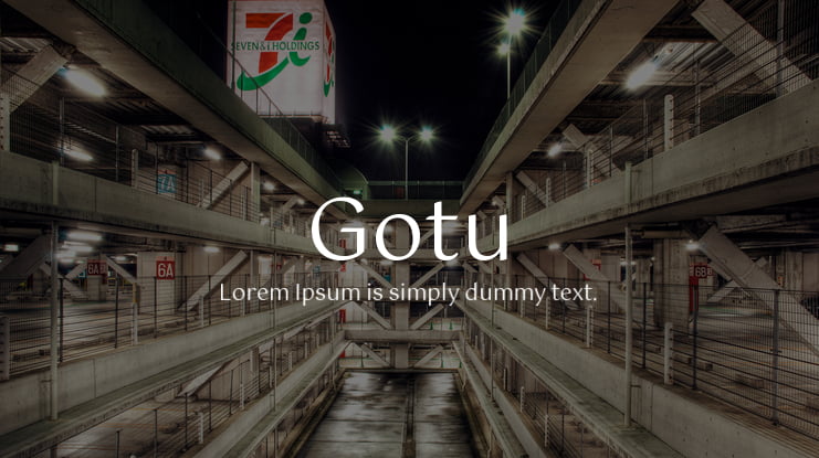 Gotu Font