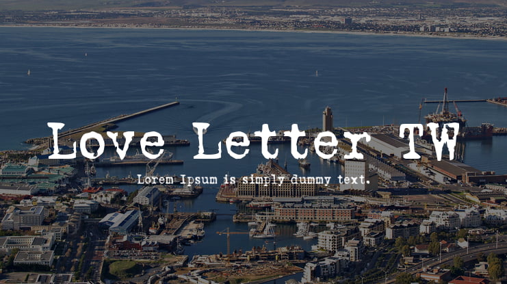 Love Letter TW Font