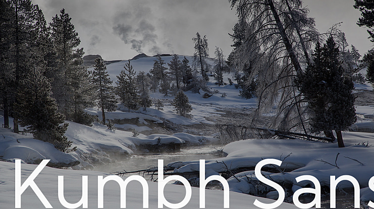 Kumbh Sans Font Family