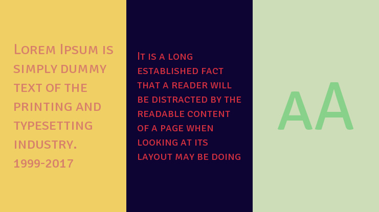 Signika Negative SC Font Family