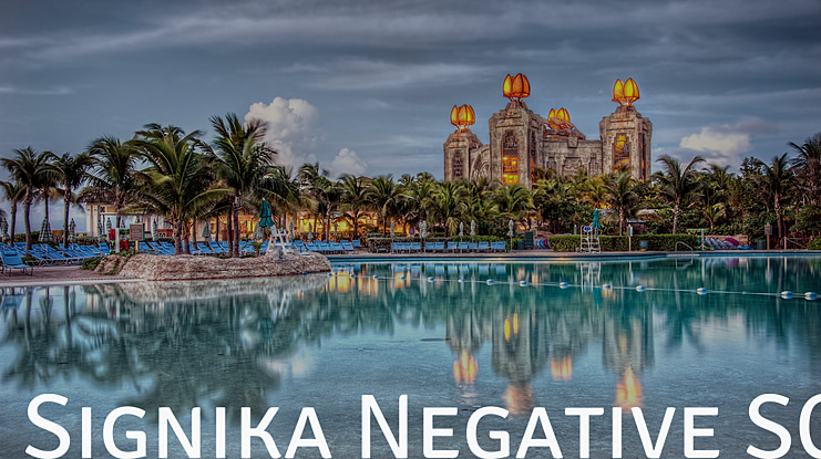 Signika Negative SC Font Family