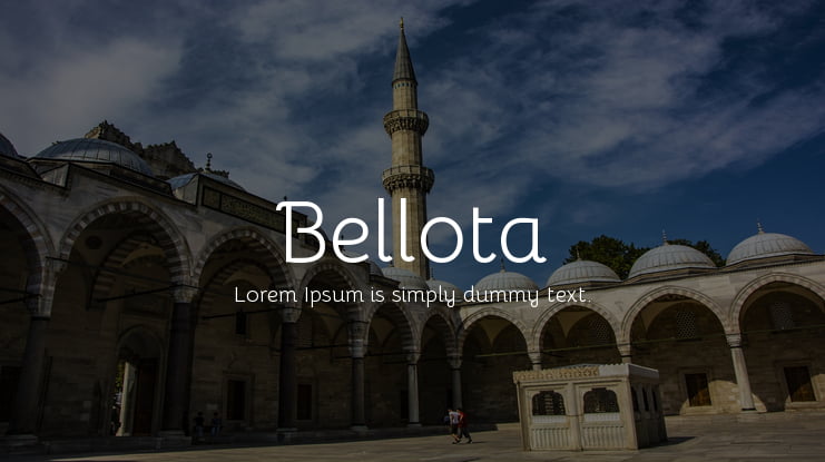 Bellota Font Family