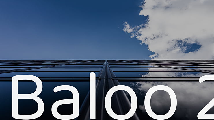 Baloo 2 Font Family