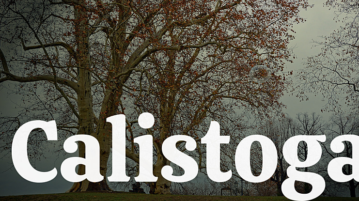 Calistoga Font Family