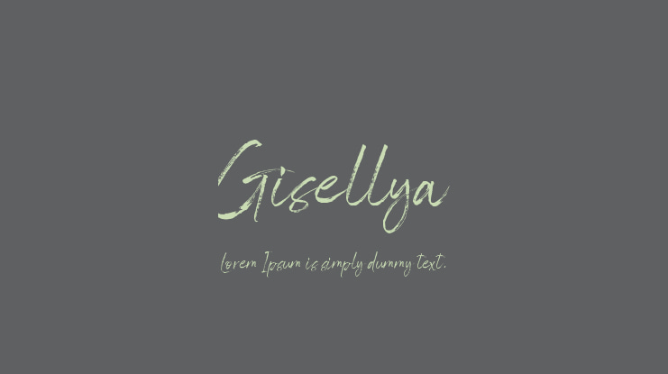 Gisellya Font