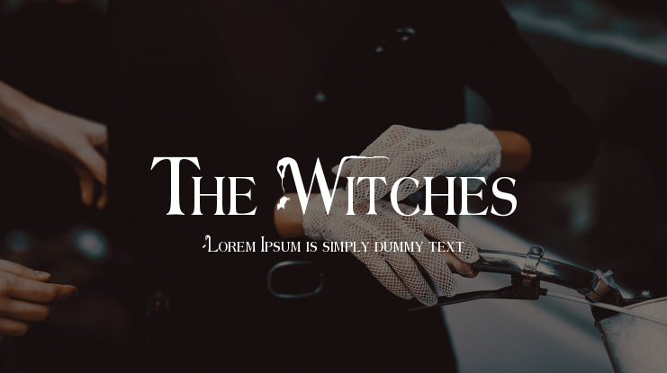 The Witches Font