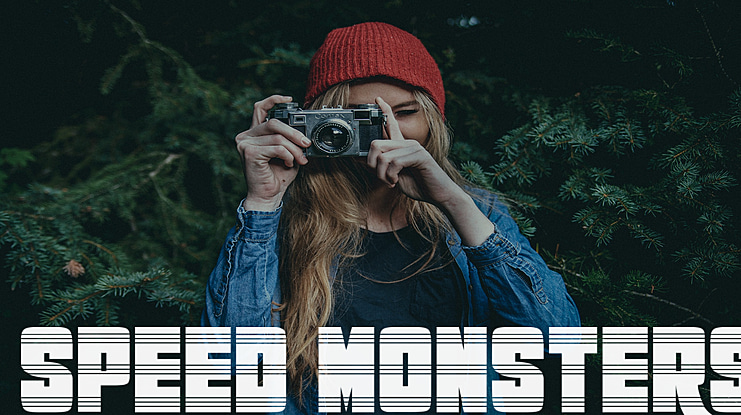 Speed Monsters Font