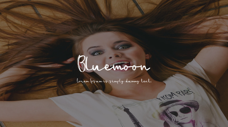 Bluemoon Font