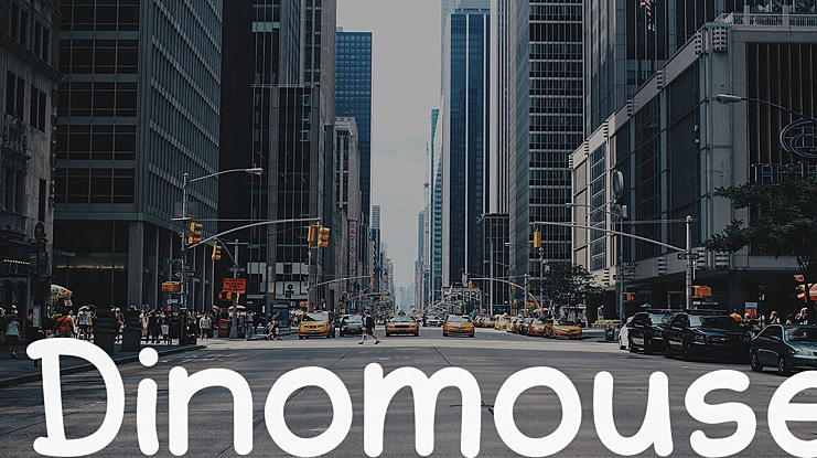 Dinomouse Font