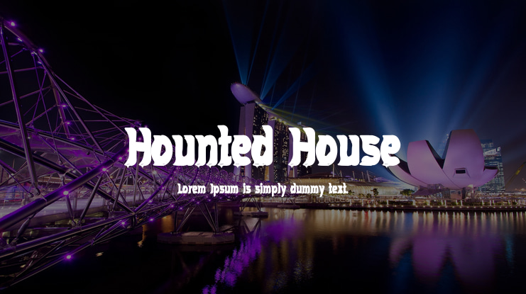 Hounted House Font