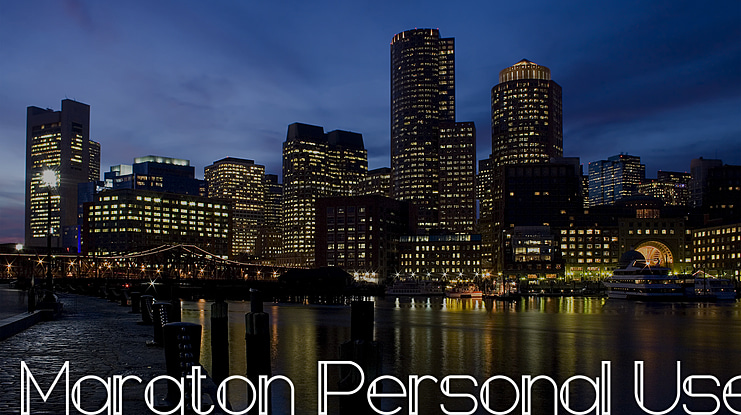 Maraton Personal Use Font