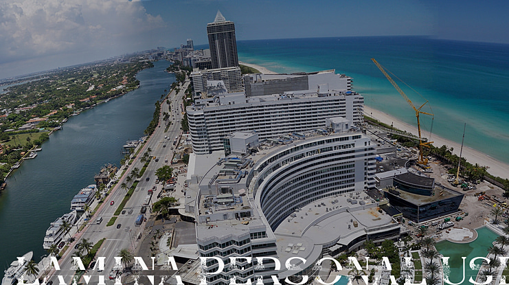 Lamina Personal Use Font