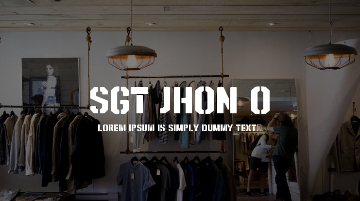SGT Jhon O Font