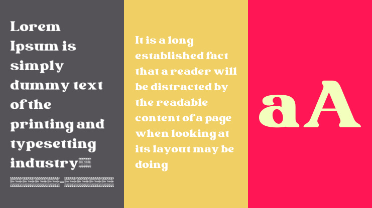 Carade Personal Use Font