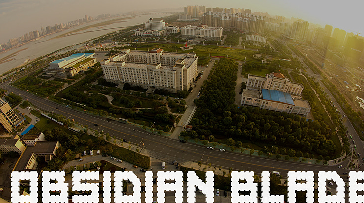 Obsidian Blade Font Family