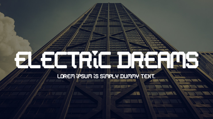 Electric Dreams Font