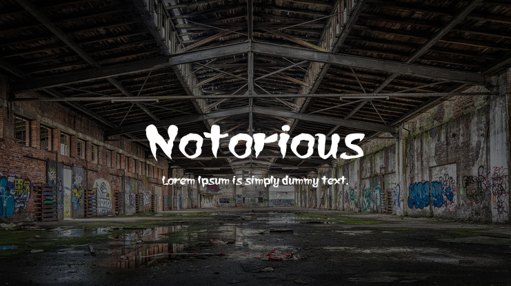 Notorious Font