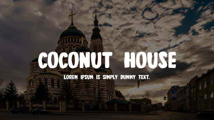Coconut House Font