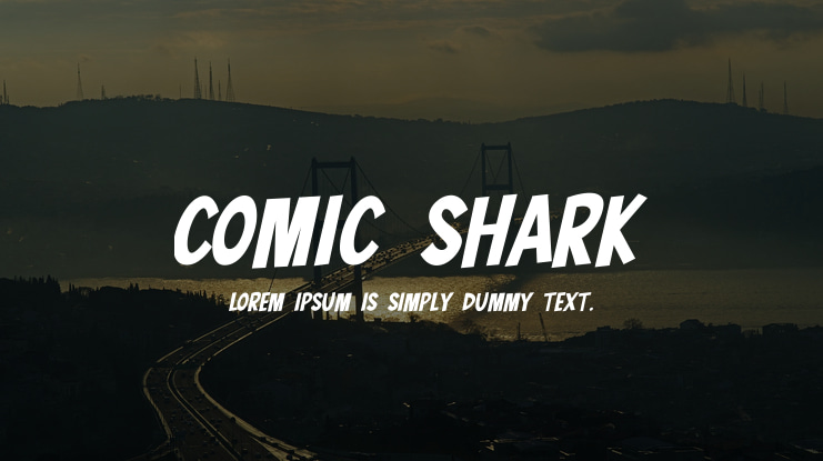Comic Shark Font