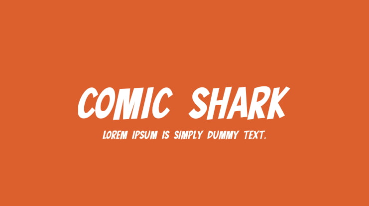 Comic Shark Font