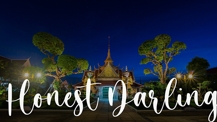 Honest Darling Font