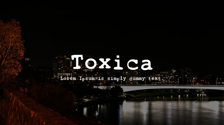 Toxica Font