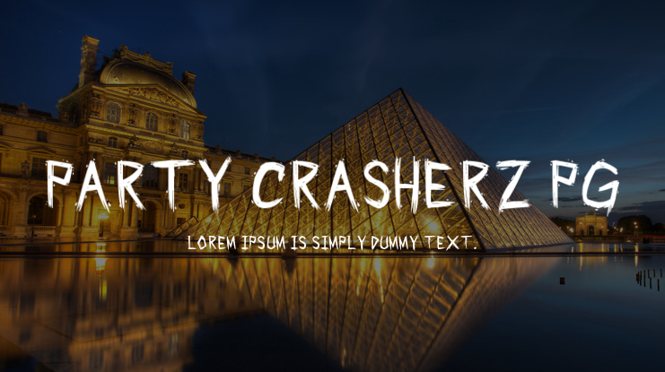 Party Crasherz PG Font Family