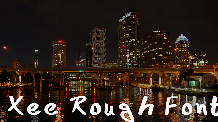 Xee Rough Font