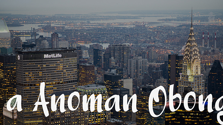 a Anoman Obong Font