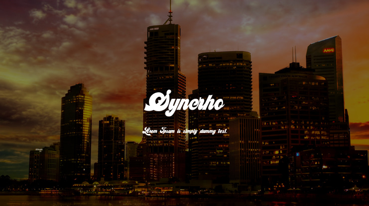 Syncrho Font