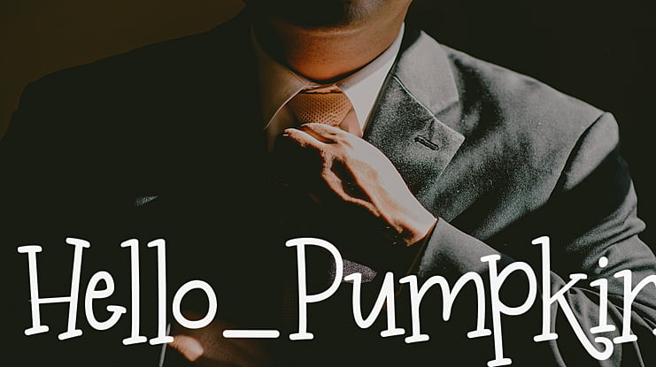 Hello_Pumpkin Font
