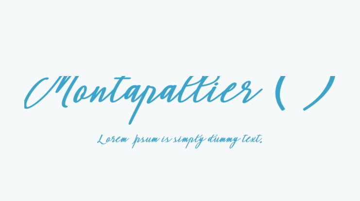 Montapallier ( ) Font