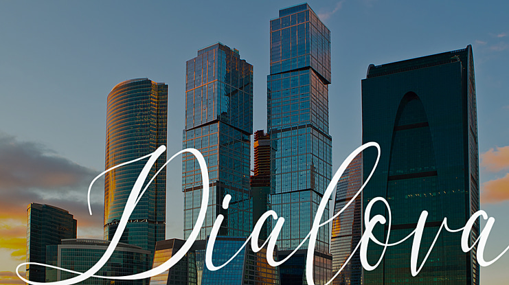 Dialova Font